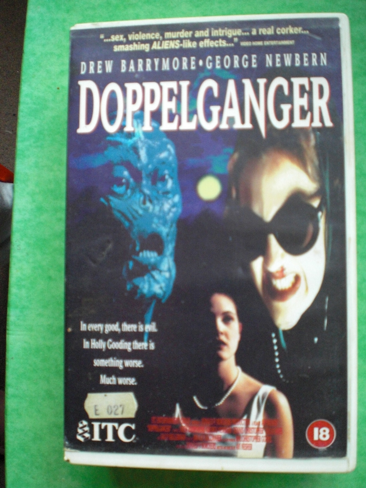 DOPPLEGANGER (DREW BARRYMORE) – ORIGINAL BIG BOX RARE & DELETED