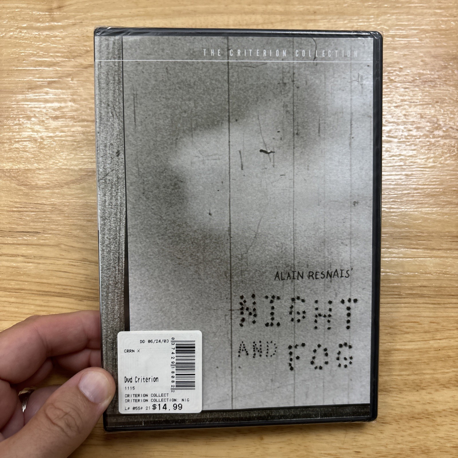 Night and Fog – 1955 – Criterion Collection (DVD, 2003) New Sealed