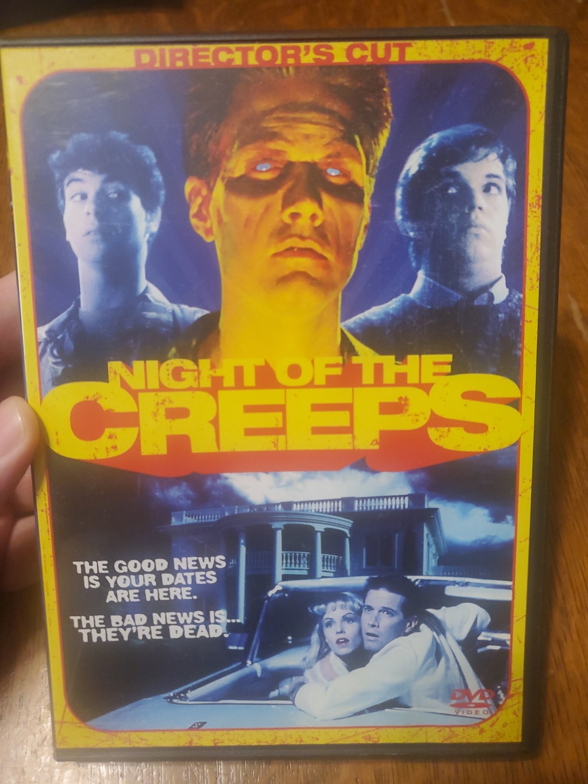 Night of the Creeps (DVD, 1986) Cult Sci-Fi Horror – OOP