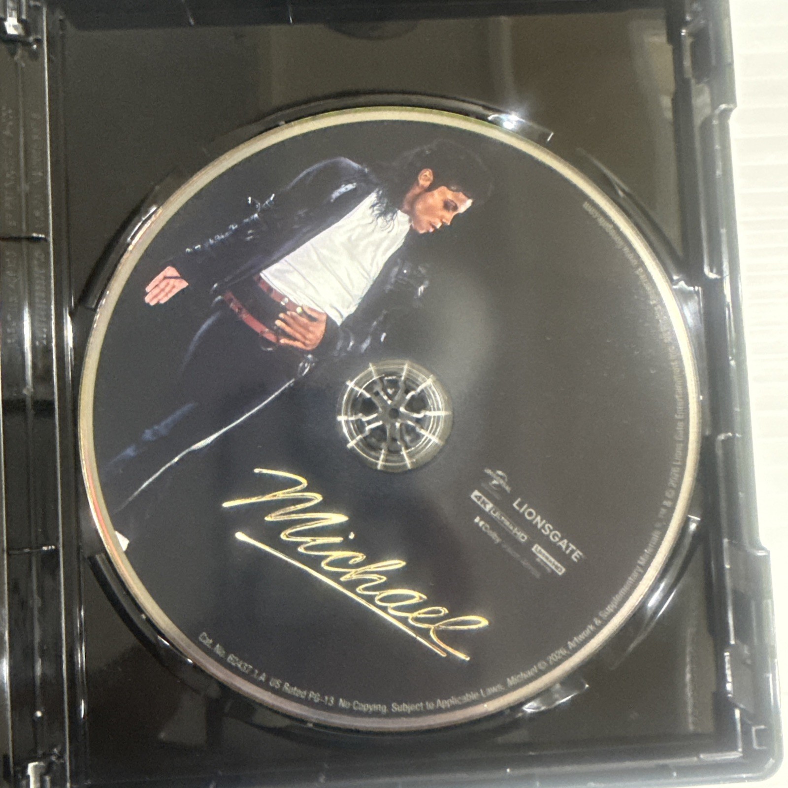 MICHAEL 4K Disc + Digital HD (NO BLU RAY DISC INCLUDED) PLEASE READ DESC