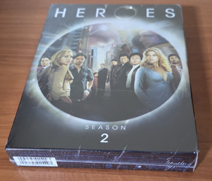 Heroes – Season 2 (DVD, 2008, 4-Disc Set) SEALED