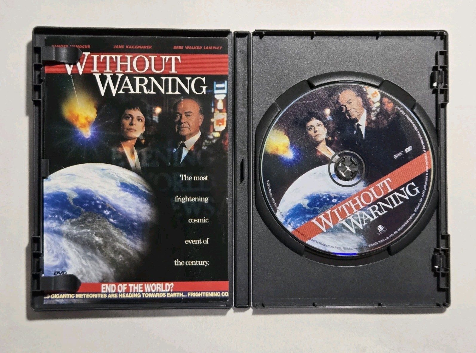 Without Warning DVD NTSC (2003) Jane Kaczmarek — VERY GOOD