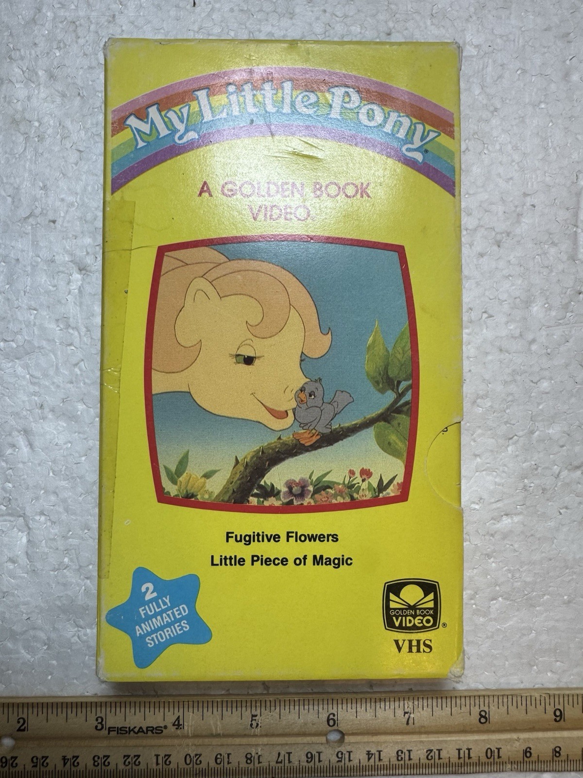 1988 My Little Pony Golden Book VHS – Fugitive Flowers – Little Piece Of Magic