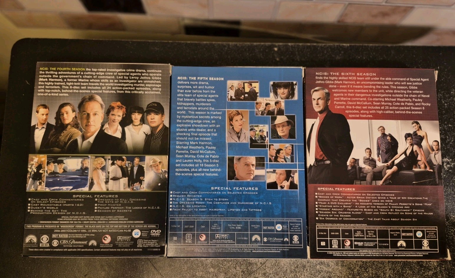 NCIS Seasons 1-11 DVD set’s all complete All Are Widescreen 16:9 Region 1