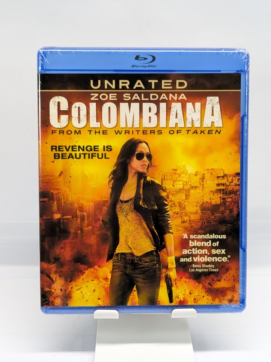 Colombiana (Blu-ray, 2011 Unrated) Zoe Saldana RARE OOP HTF BRAND NEW SEALED