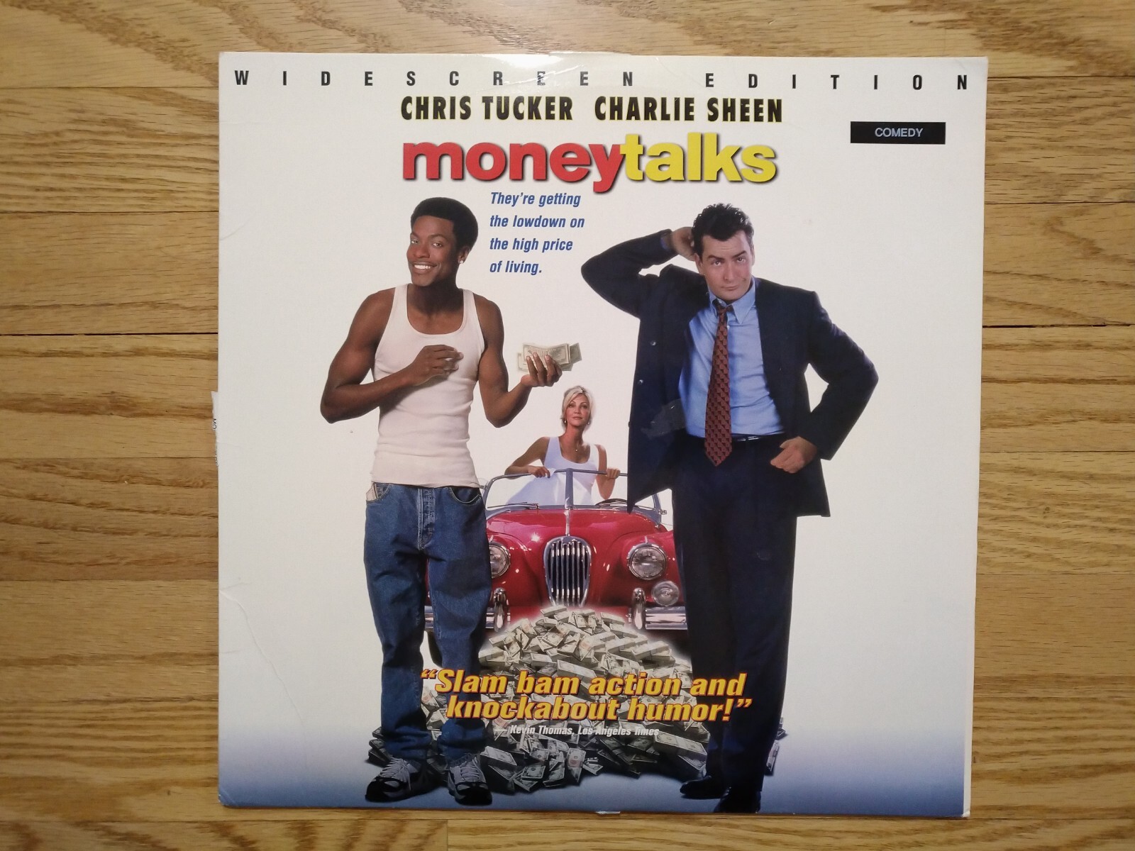 Money Talks Laserdisc LD Widescreen Edition Tucker Sheen VG+