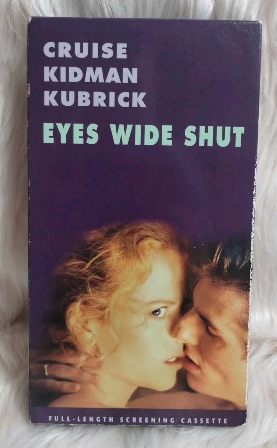Eyes Wide Shut VHS 1999 Tom Cruise Nicole Kidman Kubrick Screening Copy Screener