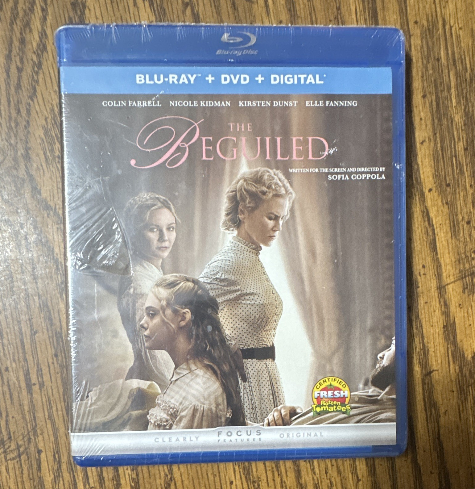Focus Features The Beguiled Blu-ray w/ Digital Copy Farrell Kidman R 2017 A
