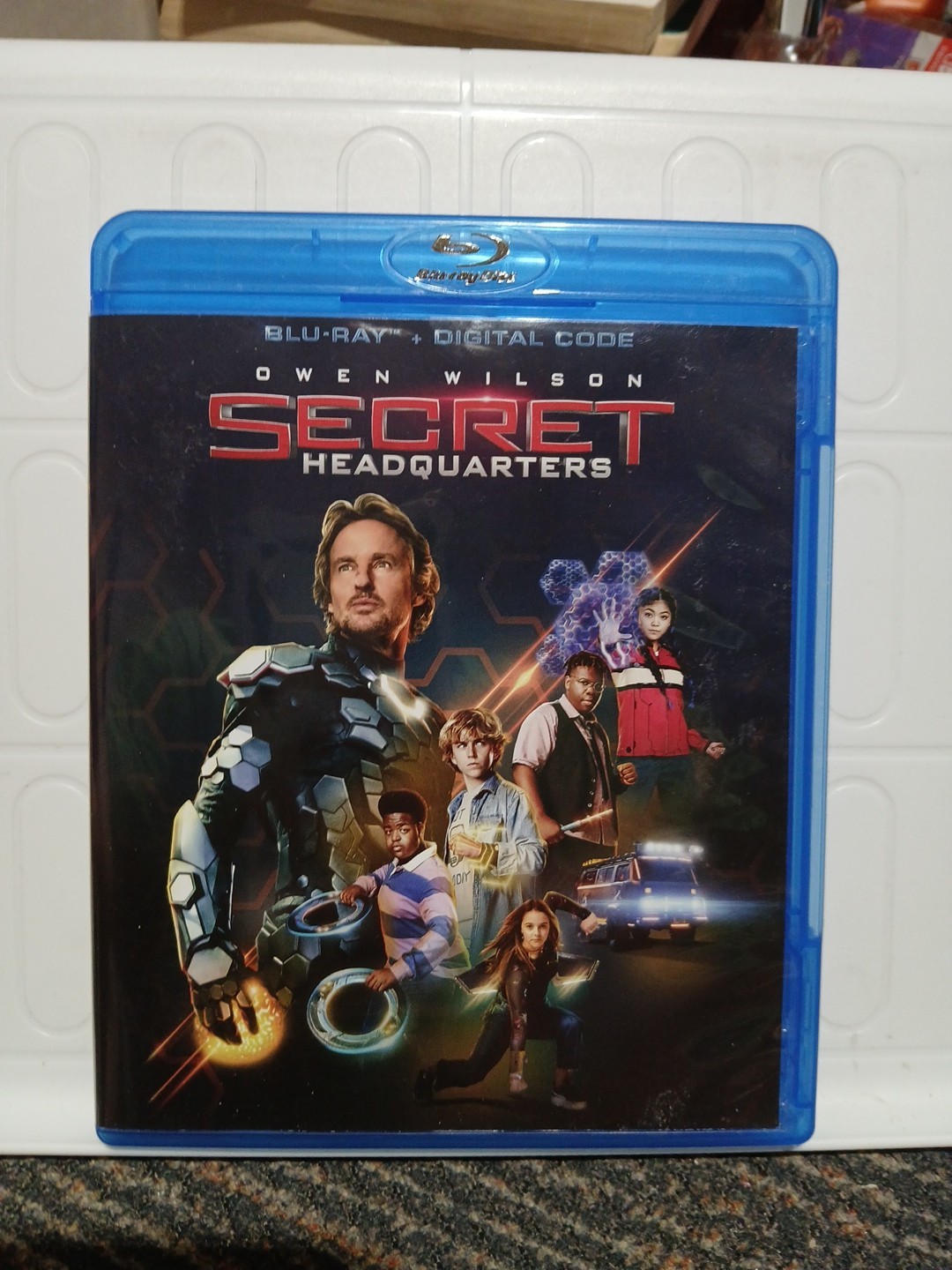Secret Headquarters (Blu-ray, 2022) Owen Wilson Kids Adventure NO DIGITAL