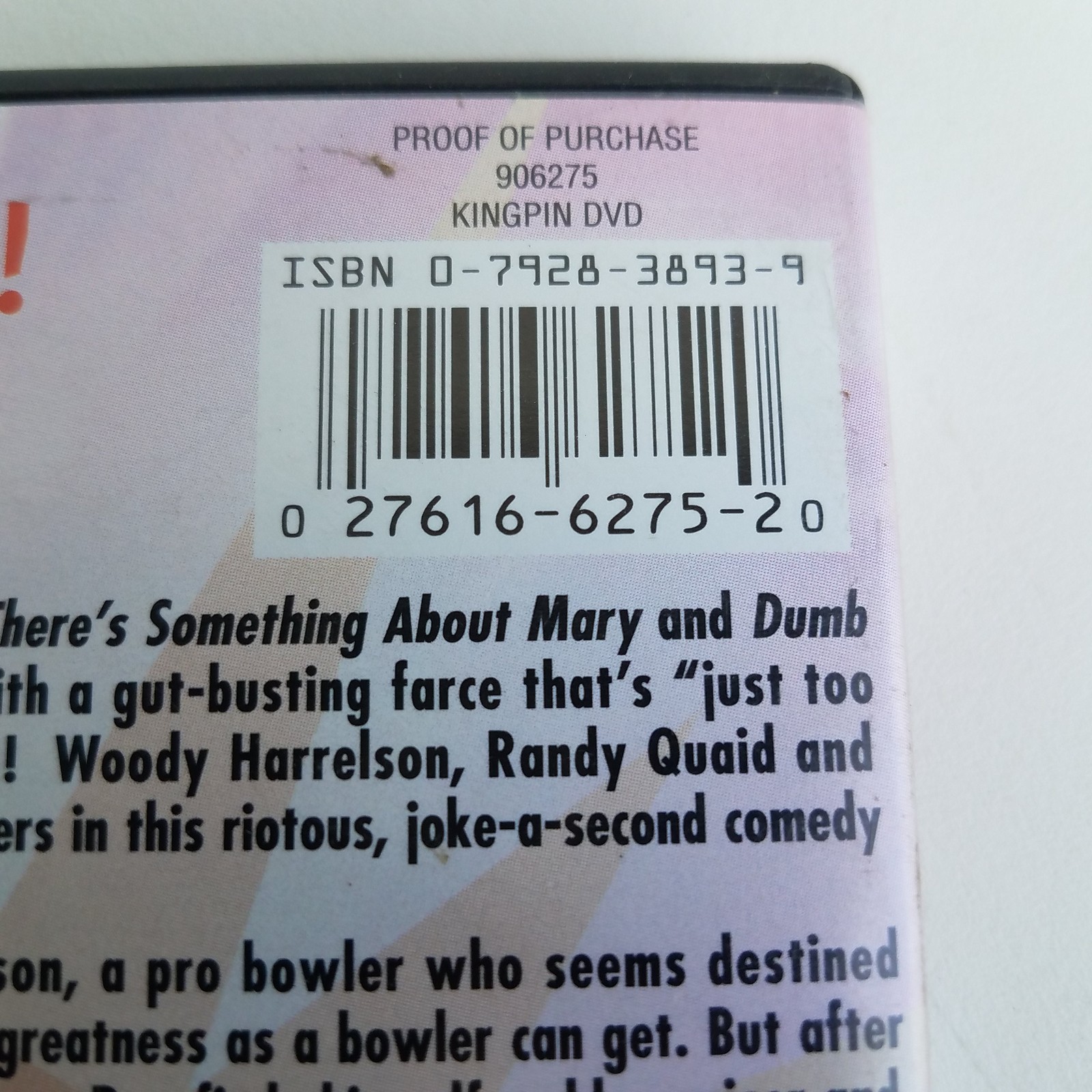 Kingpin DVD 1999 0792838939 027616627520