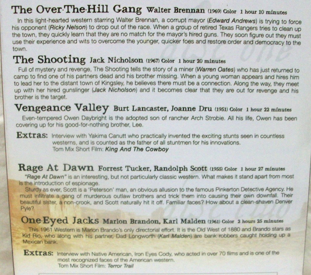 Like NEW 50+ Western Themed DVDs, Movies and some Vintage Television Shows