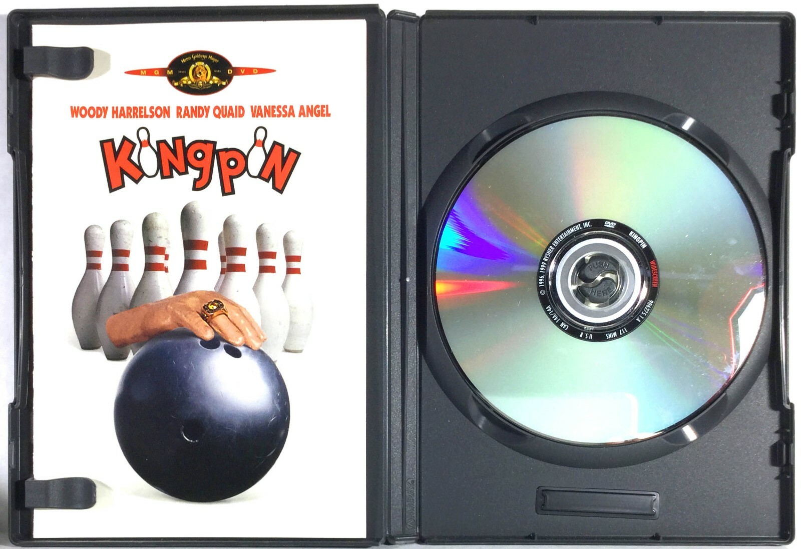 Kingpin (DVD, 1999, Widescreen) Woody Harrelson Randy Quaid Bill Murray