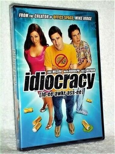 Idiocracy (DVD, 2011) NEW Mike Judge film comedy Luke Wilson Maya Rudolph