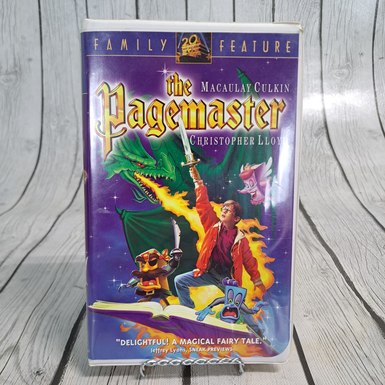The Pagemaster VHS 1995 Clamshell Macaulay Culkin