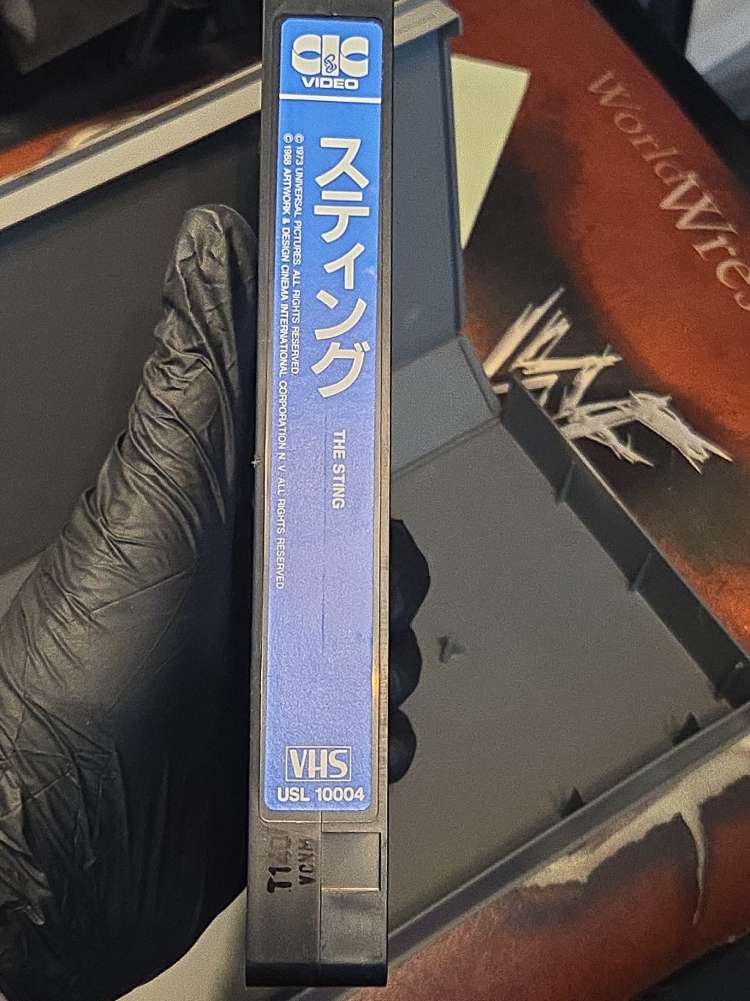 The Sting Japan VHS CIC Video US 10004 Paul Newman Robert Redford 1988