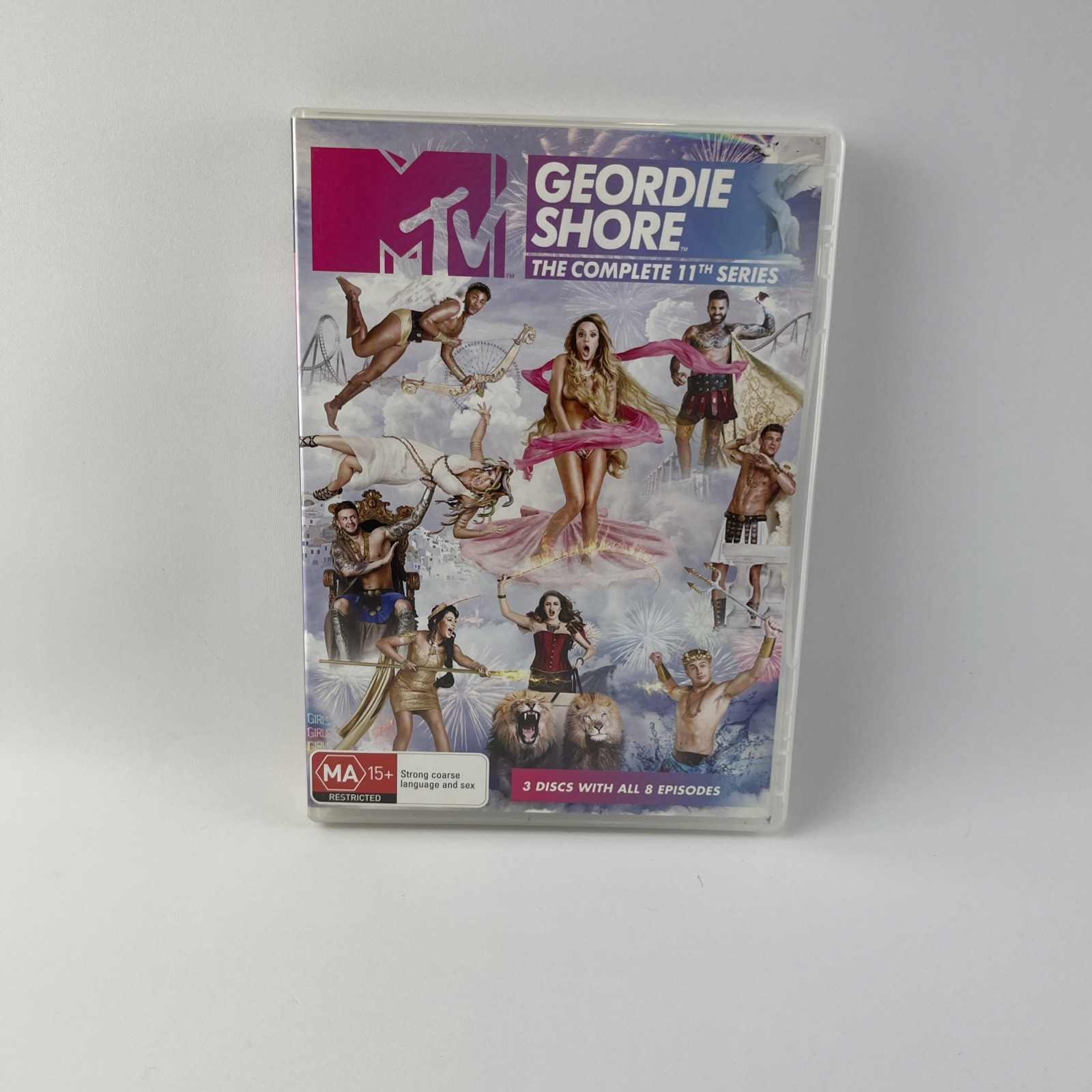 Geordie Shore – Season 11 DVD – 3 Discs With All 8 Episodes – PAL Region 4
