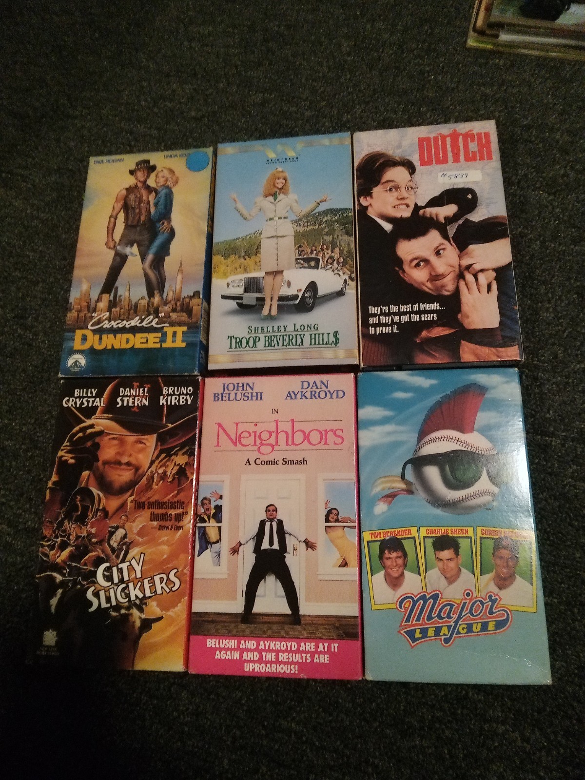 Comedy VHS Lot Troop Beverly Hills Dutch Neighbors City Slickers Major League