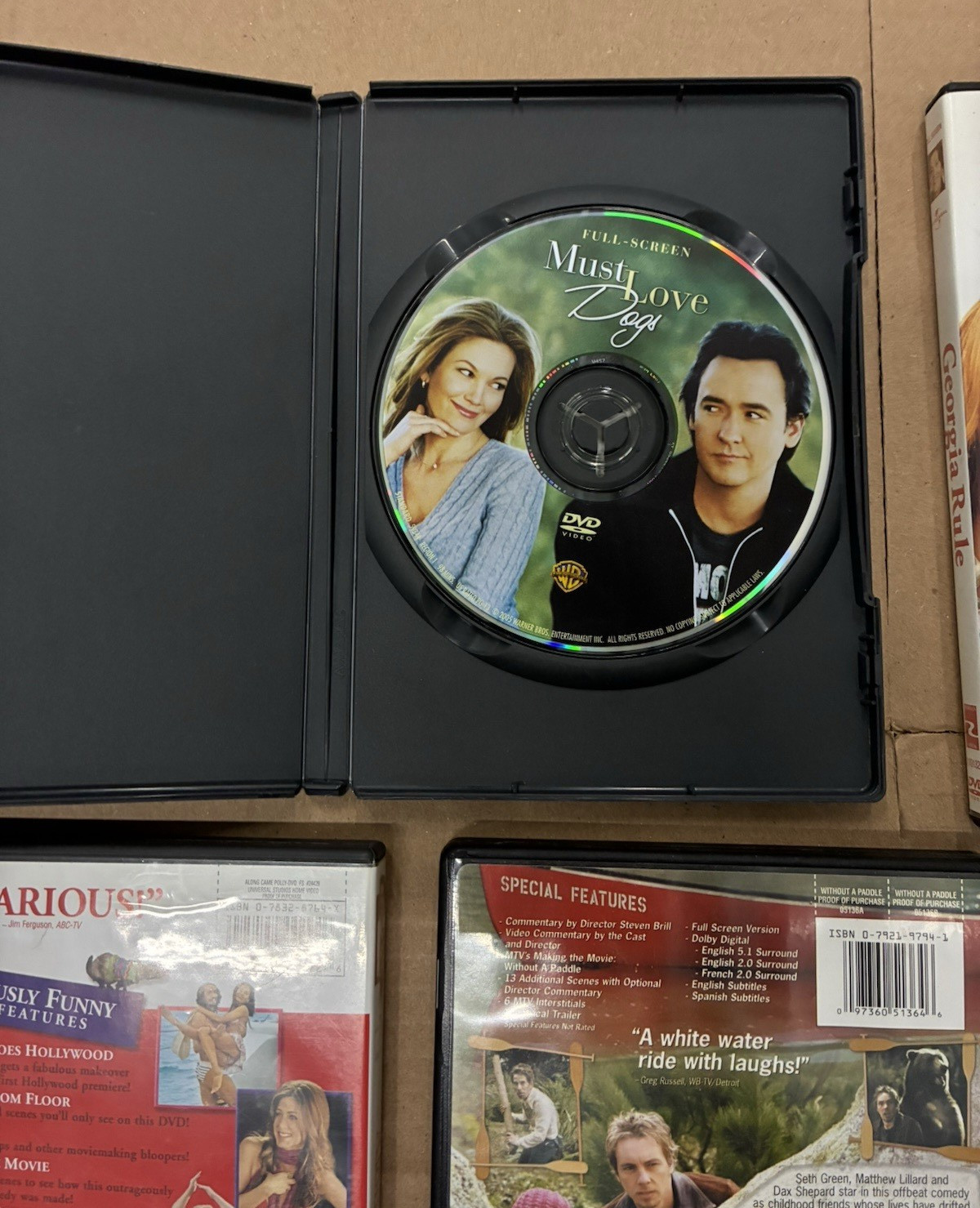 Lot of 5 DVD Movies Comedy, Drama , Romantic Comedy