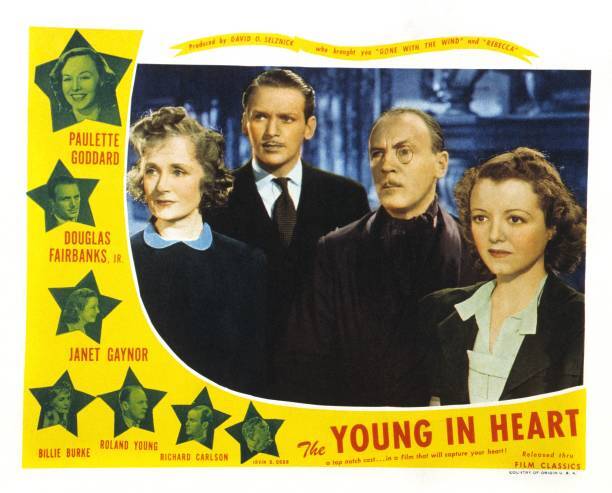 The Young In Heart US lobby card Billie Burke Douglas Fairbanks 1938 OLD PHOTO