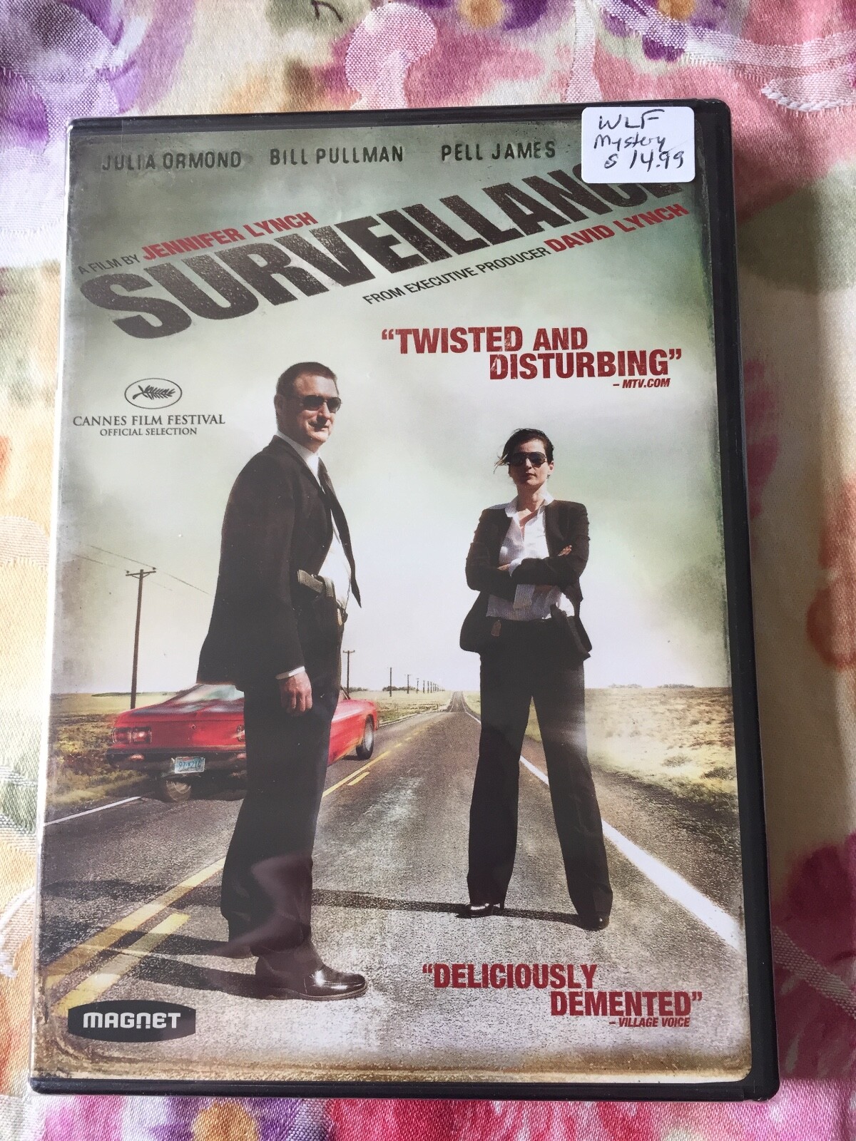 DVD Surveillance Brand NEW Julia Ormond Bill Pullman Pell james Jennifer Lynch