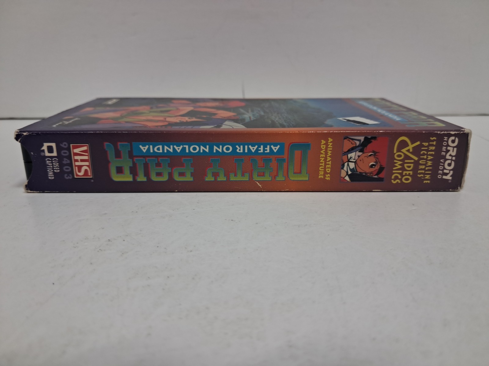 Vintage Anime – DIRTY PAIR: AFFAIR ON NOLANDIA – VHS – Used – Streamline – 1994