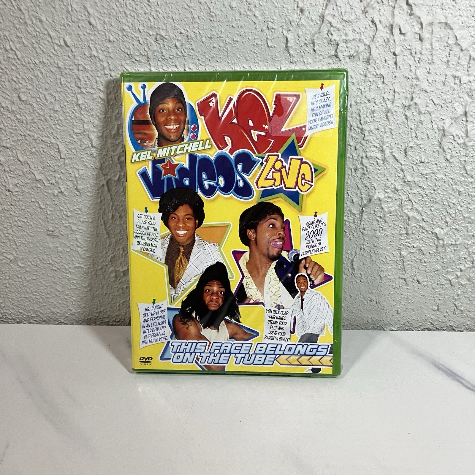 Kel Videos Live – This Face Belongs On The Tube (DVD, 2004) New/Sealed