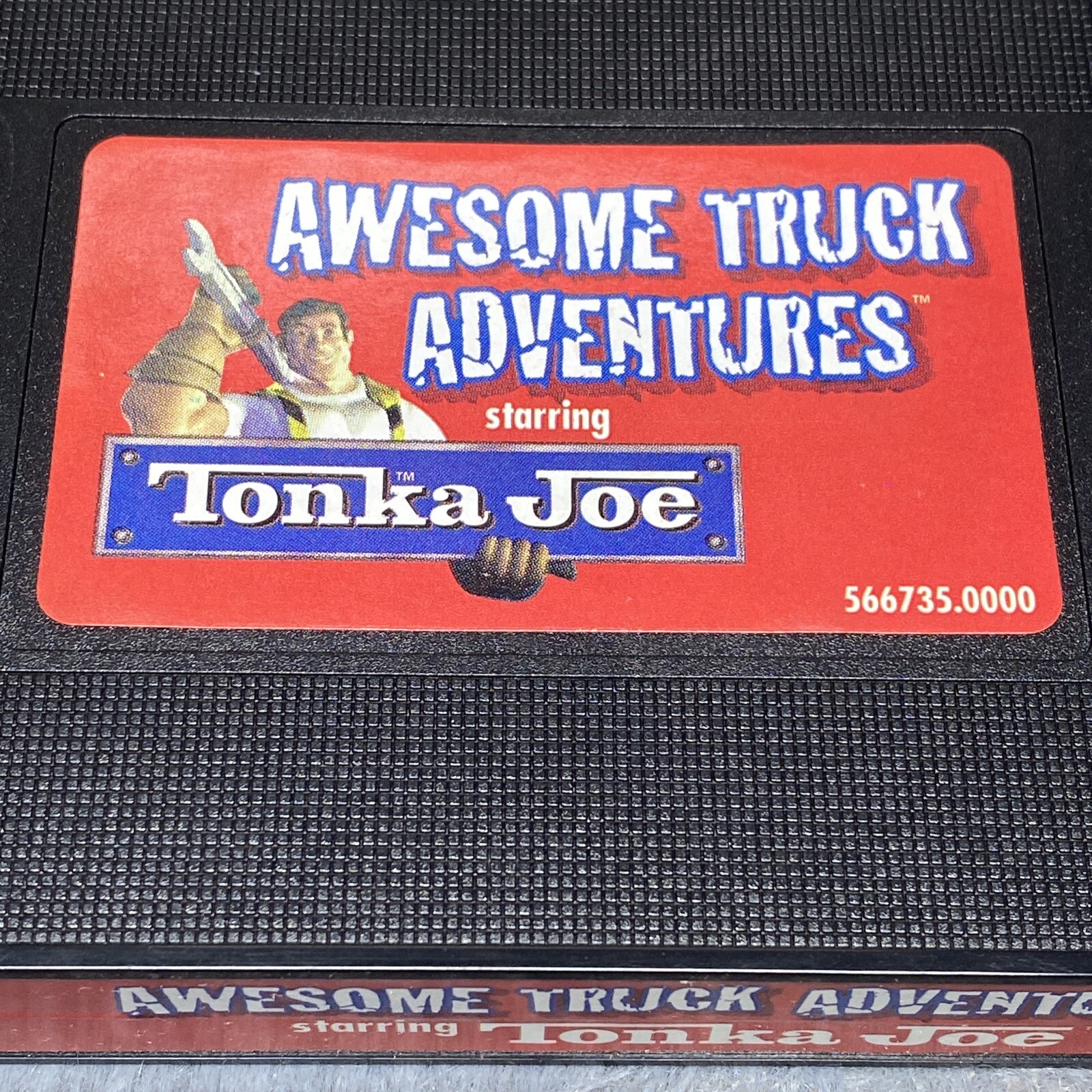 Awesome Truck Adventures Starring Tonka Joe VHS Tape 1999 Hasbro Release Rare