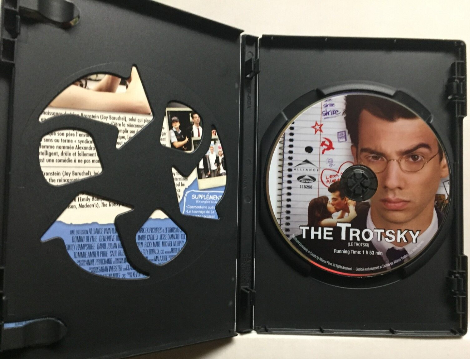 The Trotsky (DVD,2009,Unrated,Widescreen) Jay Baruchel, Colm Feore, Fantastic!