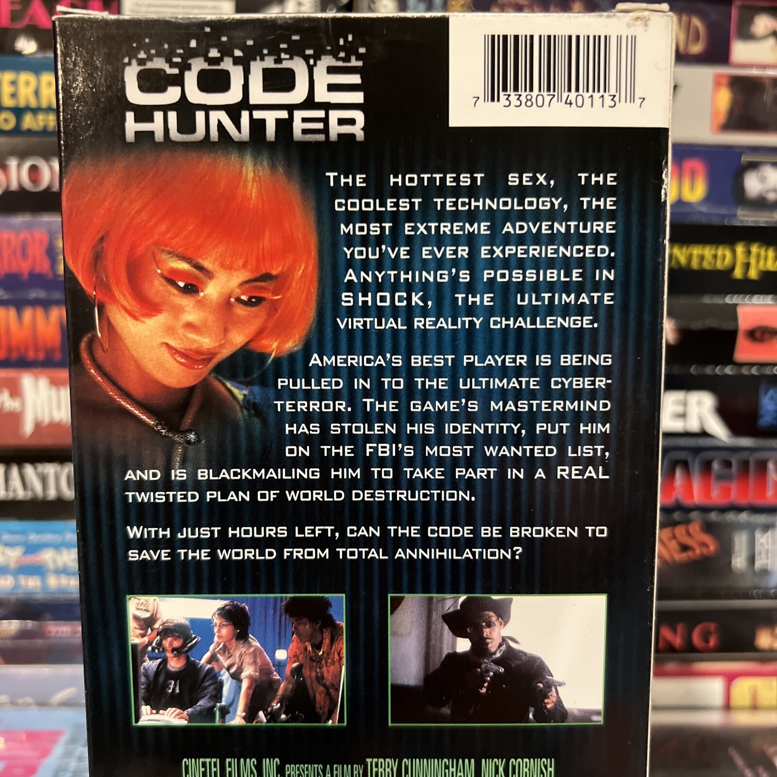 Code Hunter AKA Storm Watch 2002 VHS Tested Bai Ling Adrian Paul Sci-Fi Action