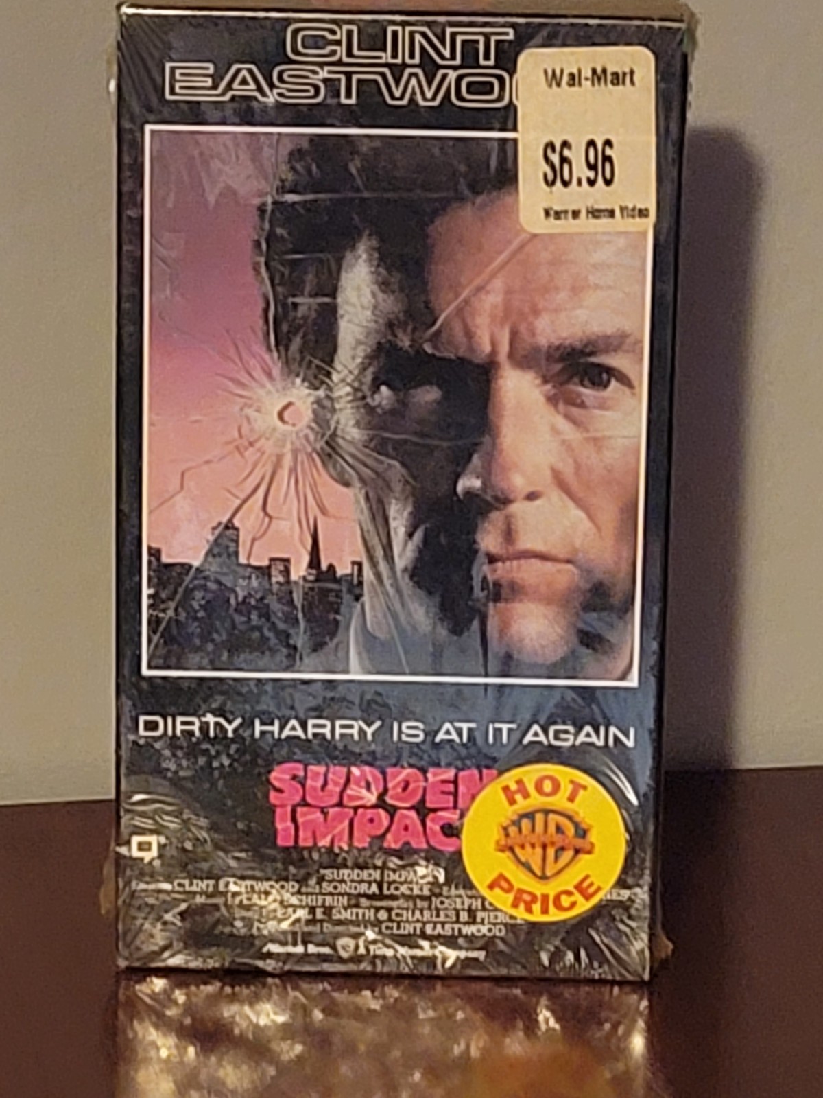 Sudden Impact (VHS, 1990) Unopened