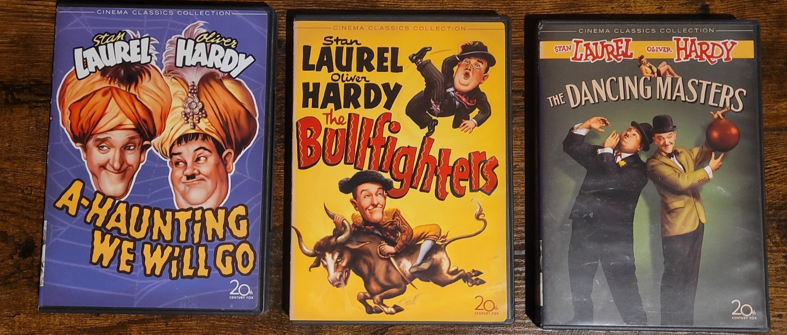 The Laurel and Hardy Collection DVD Cinema Classics Vol 1 & Vol 2 (6DVDS total)