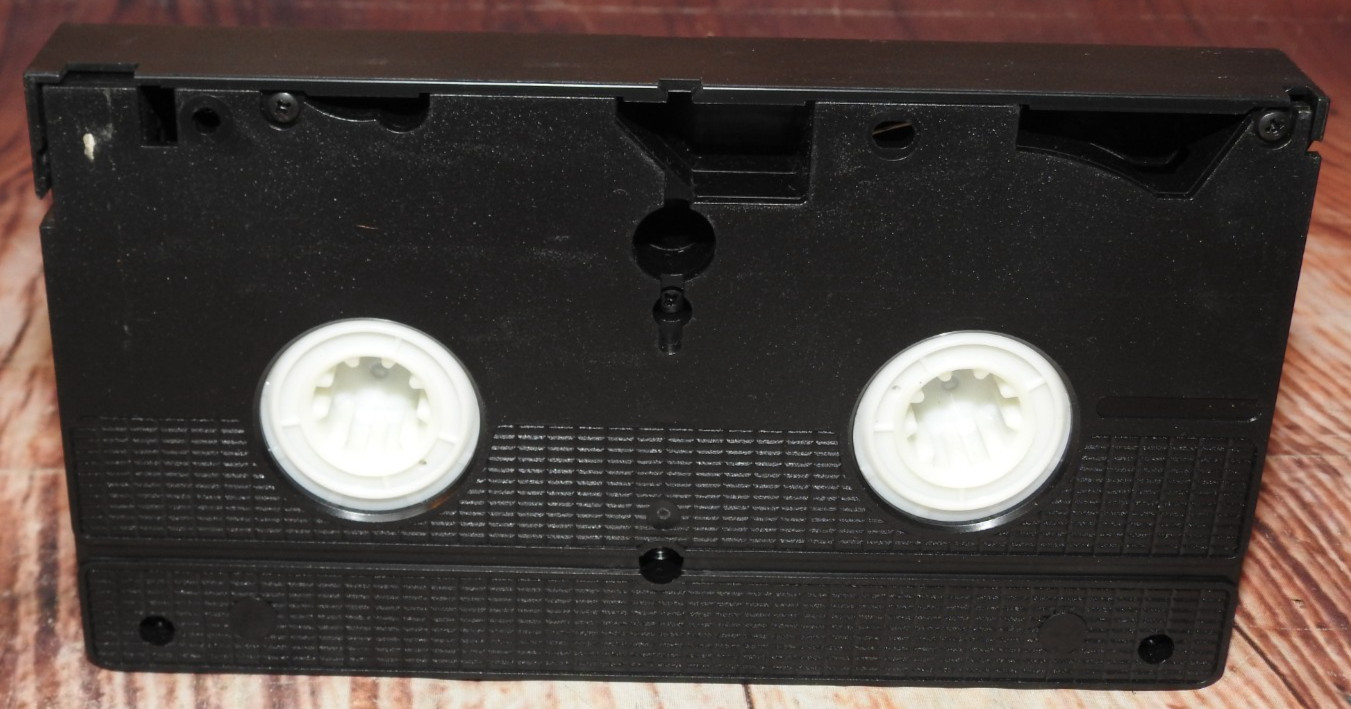 Hell Asylum VHS Tape (2002 Full Moon) with Protector Blockbuster Rental