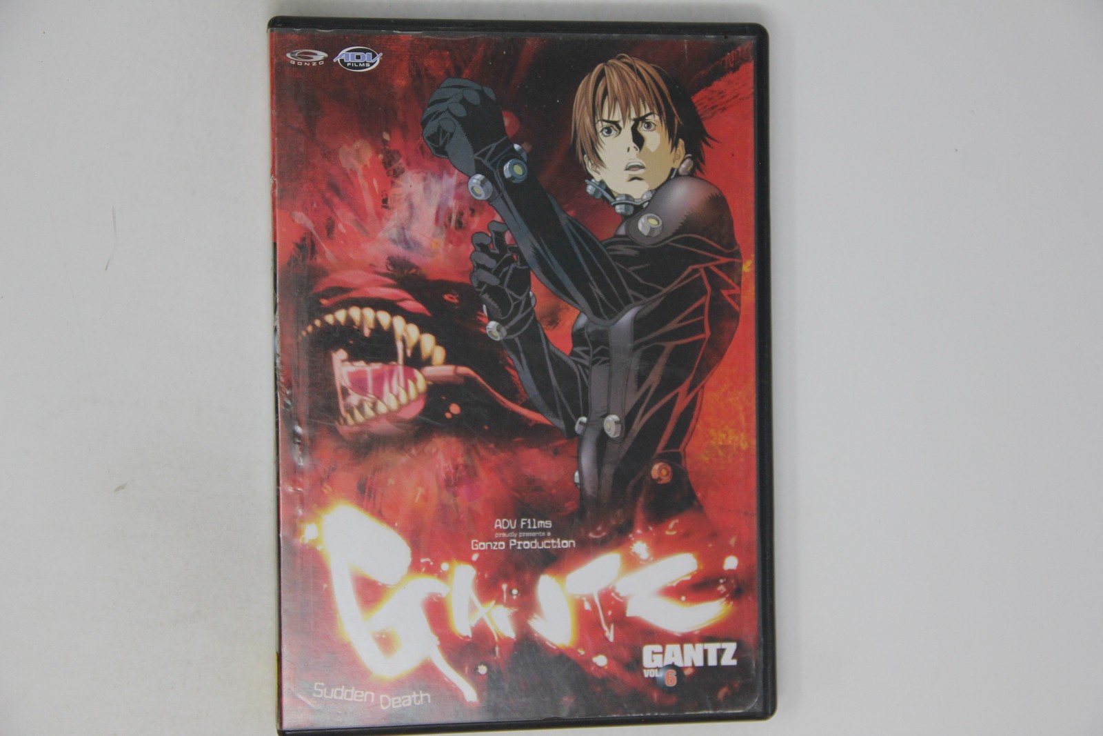 Gantz Vol. 6 Sudden Death DVD Aov Films Gonzo