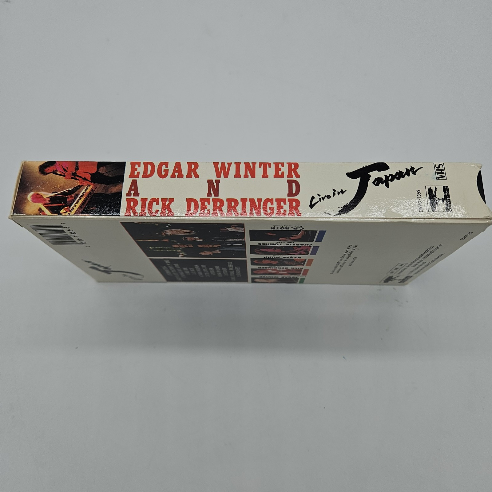 Edgar Winter and Rick Derringer Live In Japan VHS 1990