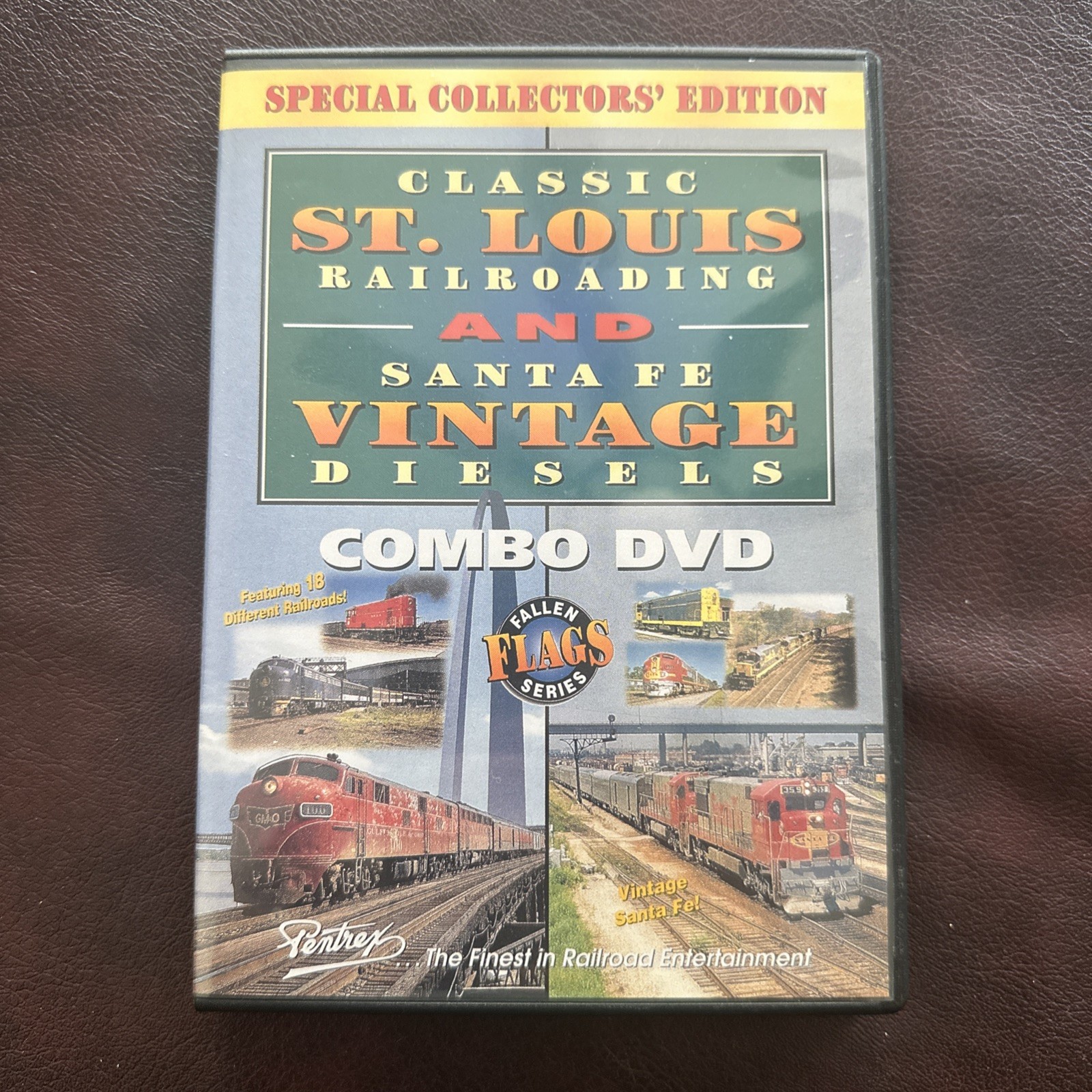Pentrex St. Louis Railroading & Santa Fe Vintage Diesels Collector’s DVD