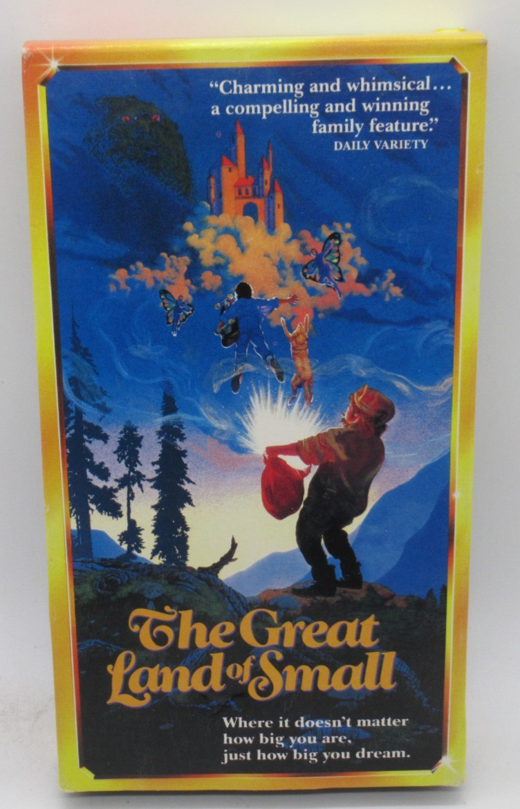 THE GREAT LAND OF SMALL VHS VIDEO MOVIE, KAREN ELKIN, MICHAEL BLOUIN, MICHAEL A.