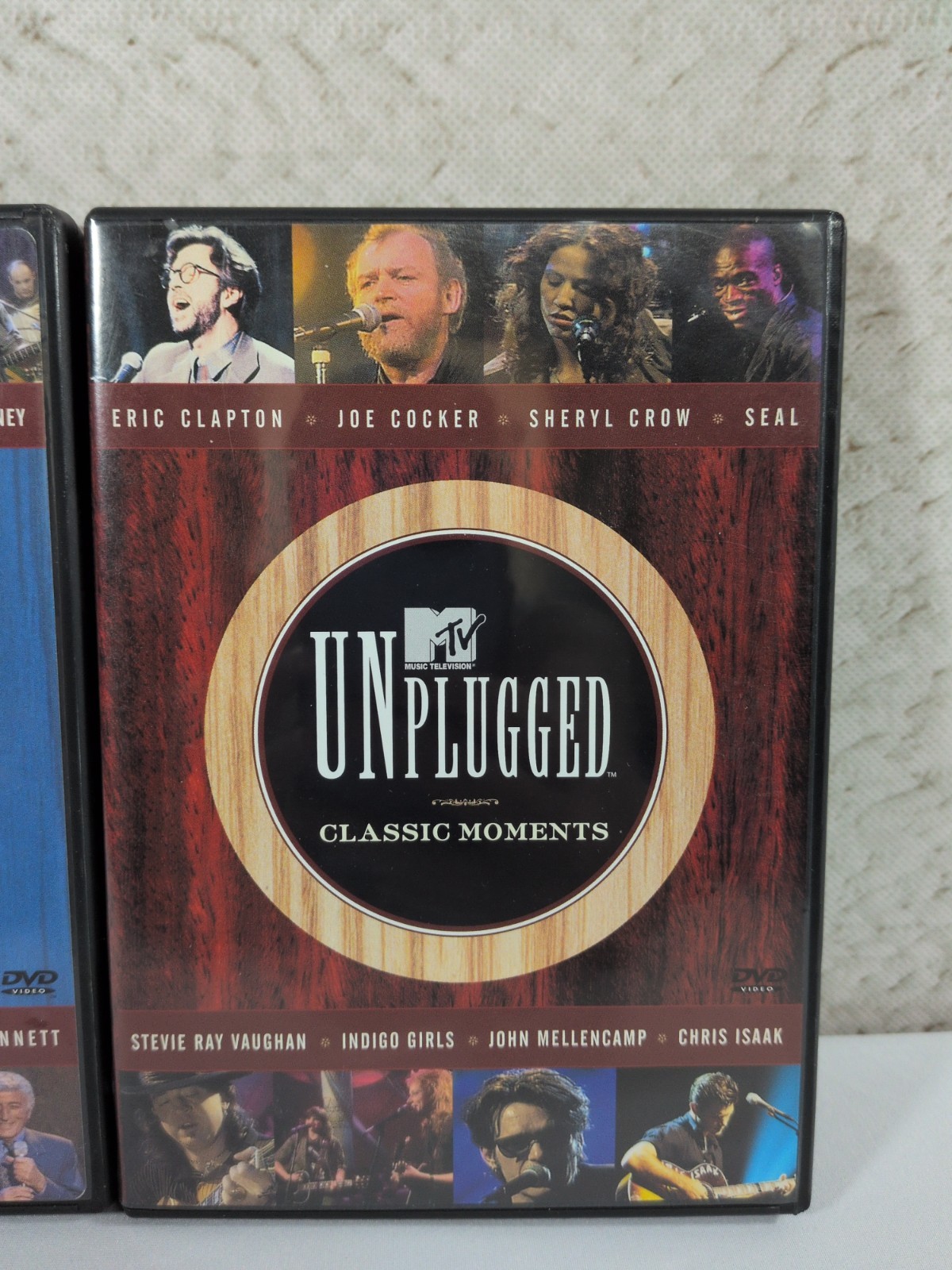 MTV Unplugged DVD Lot Of 2 Classic Moments, Superstars Concert Movies