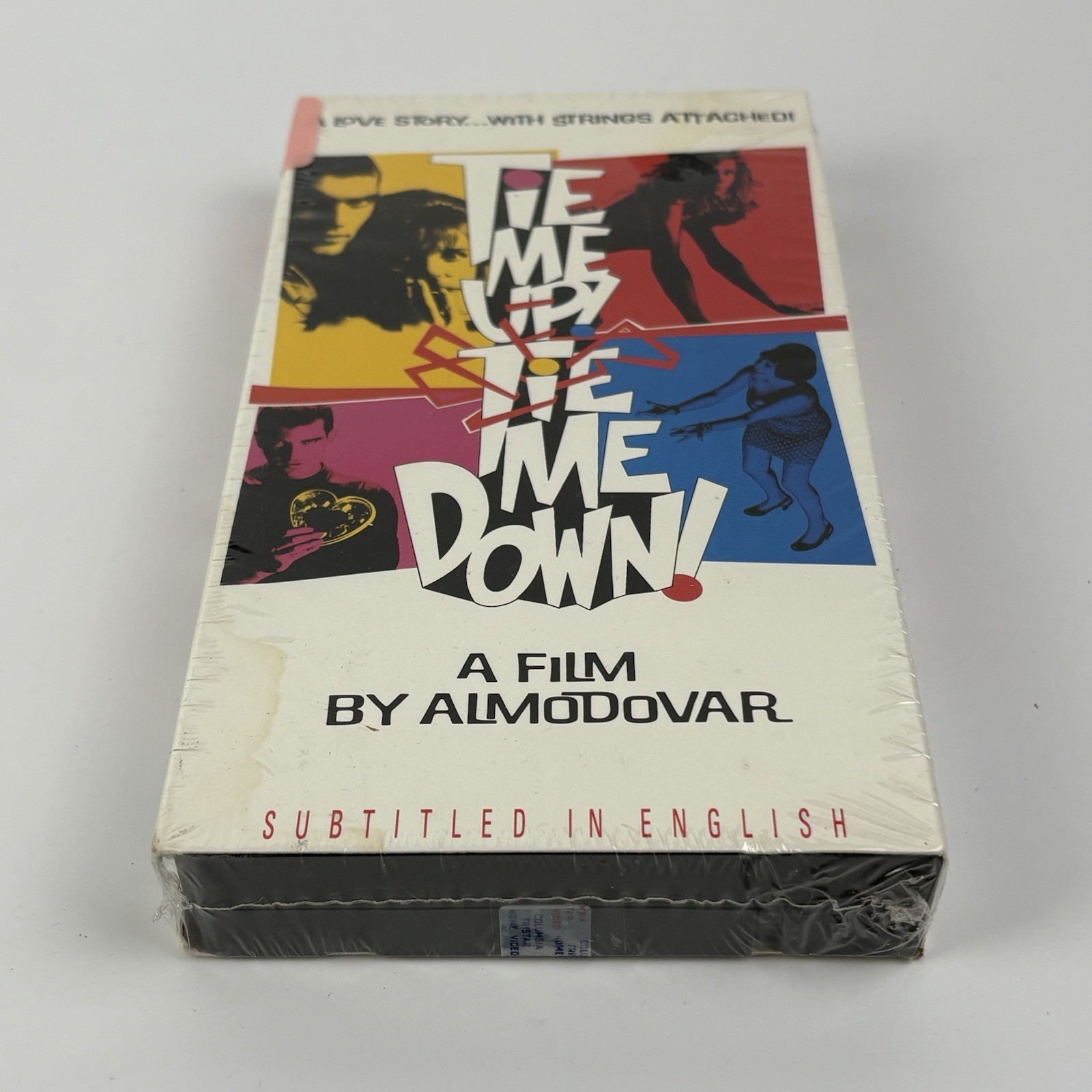 Tie Me Up Tie Me Down (1989) RCA VHS Ennio Morricone Pedro Almodóvar Sealed New