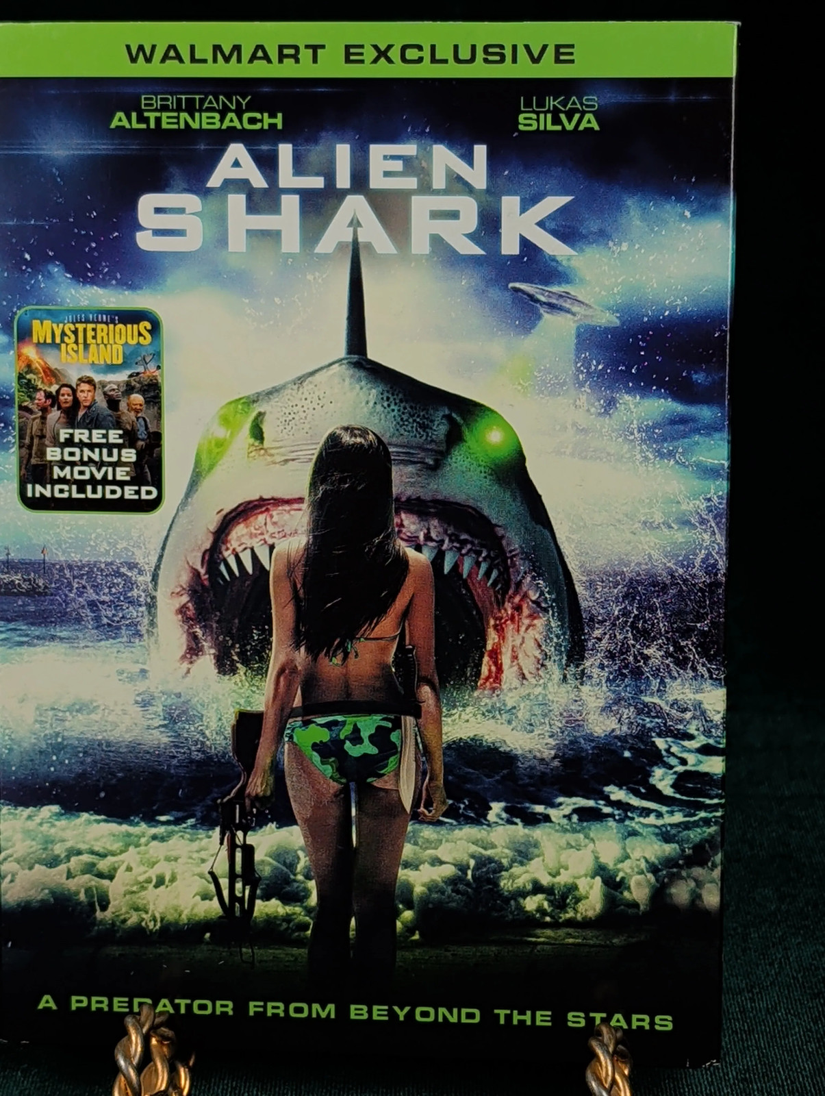 Alien Shark DVD VG++ Brittany Altenbach Free Shipping Drama Horror