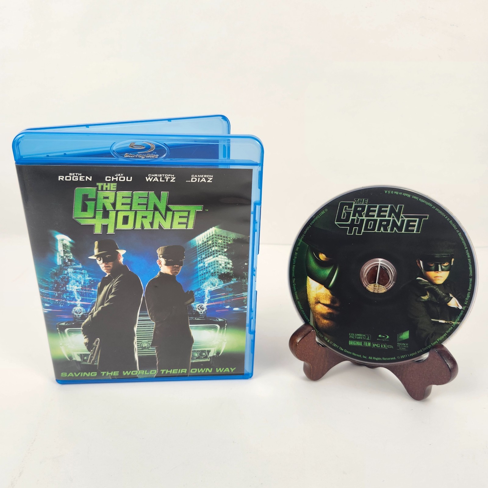 The Green Hornet Blu-ray 2011 Seth Rogen Christoph Waltz Cameron Diaz