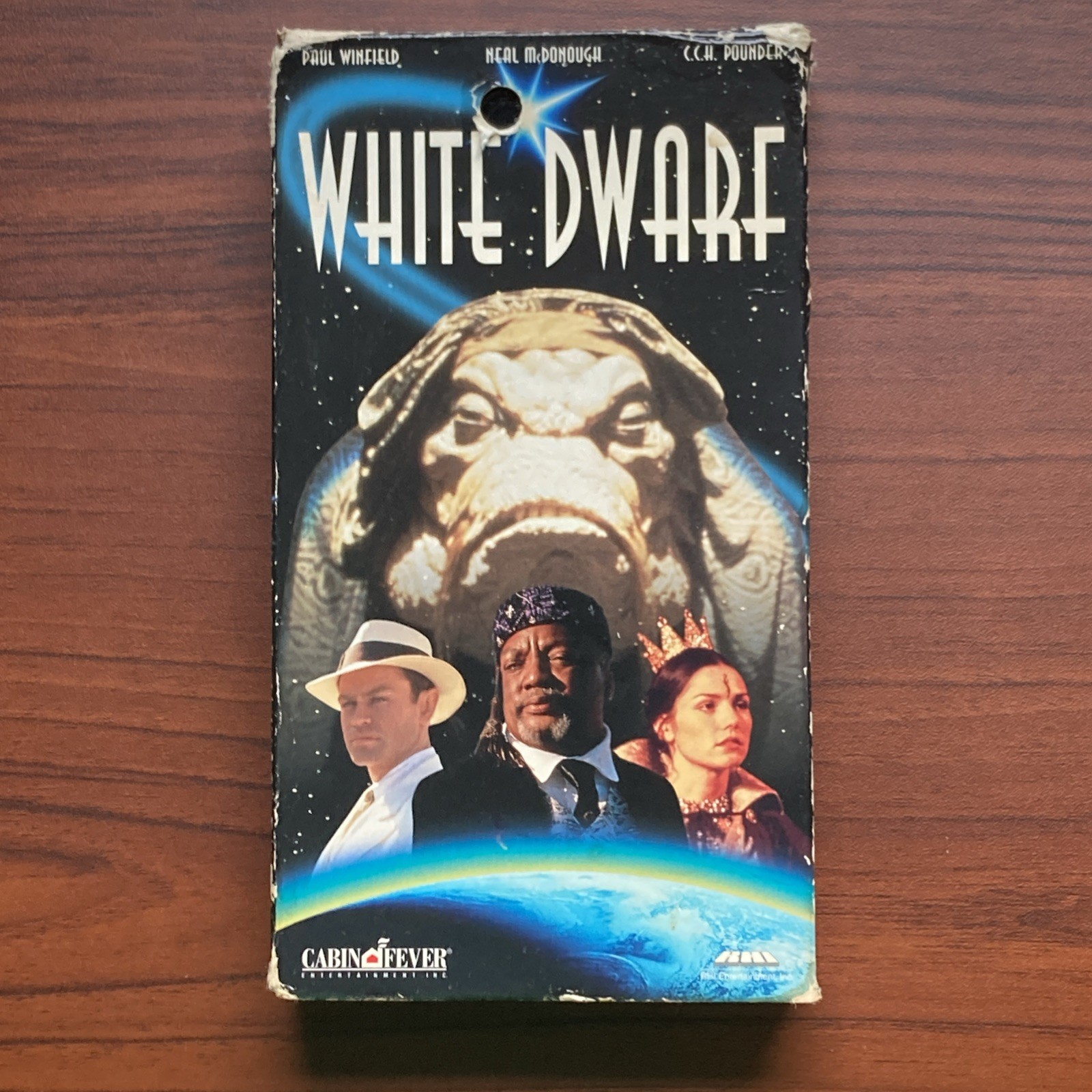 White Dwarf- VHS, 1995 Advanced Screener, Item #CF150 Cabin Fever, Fairly Rare