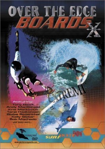 Over the Edge – Boards X (DVD, 2003) Skateboarding WORLD SHIP AVAIL