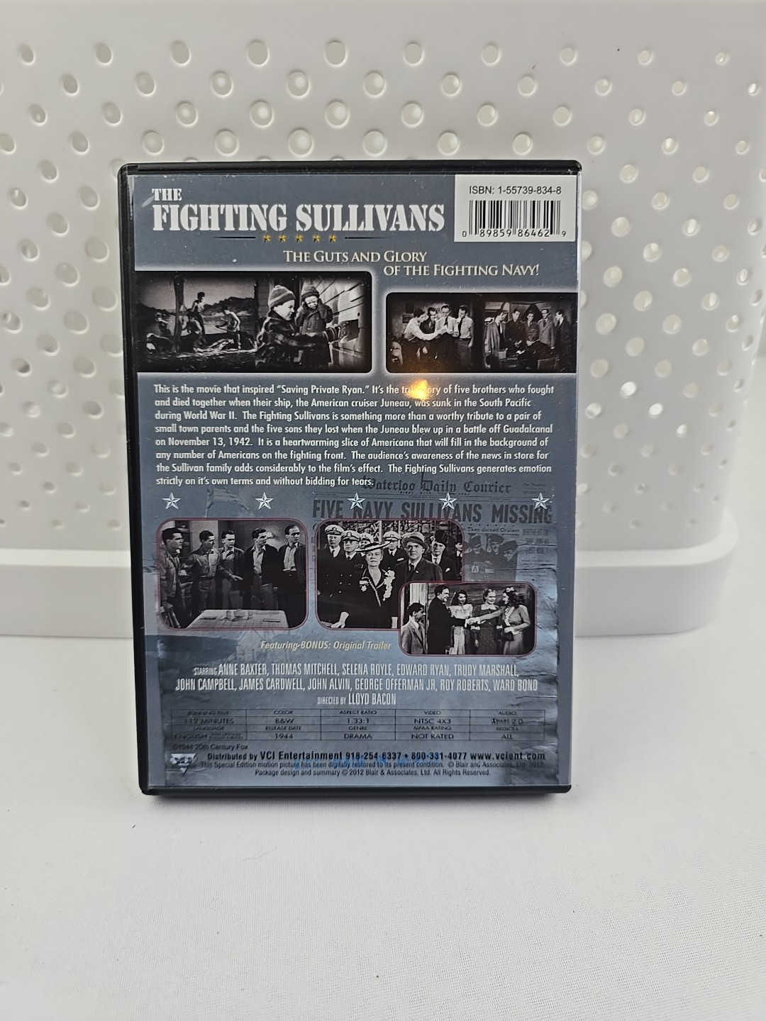 The Fighting Sullivans (1942, DVD)