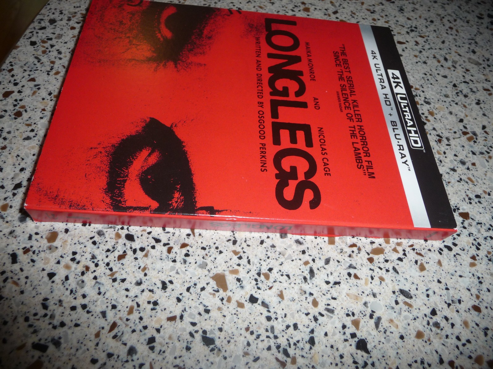 Longlegs 4K Slipcover Only – NO Movie Included