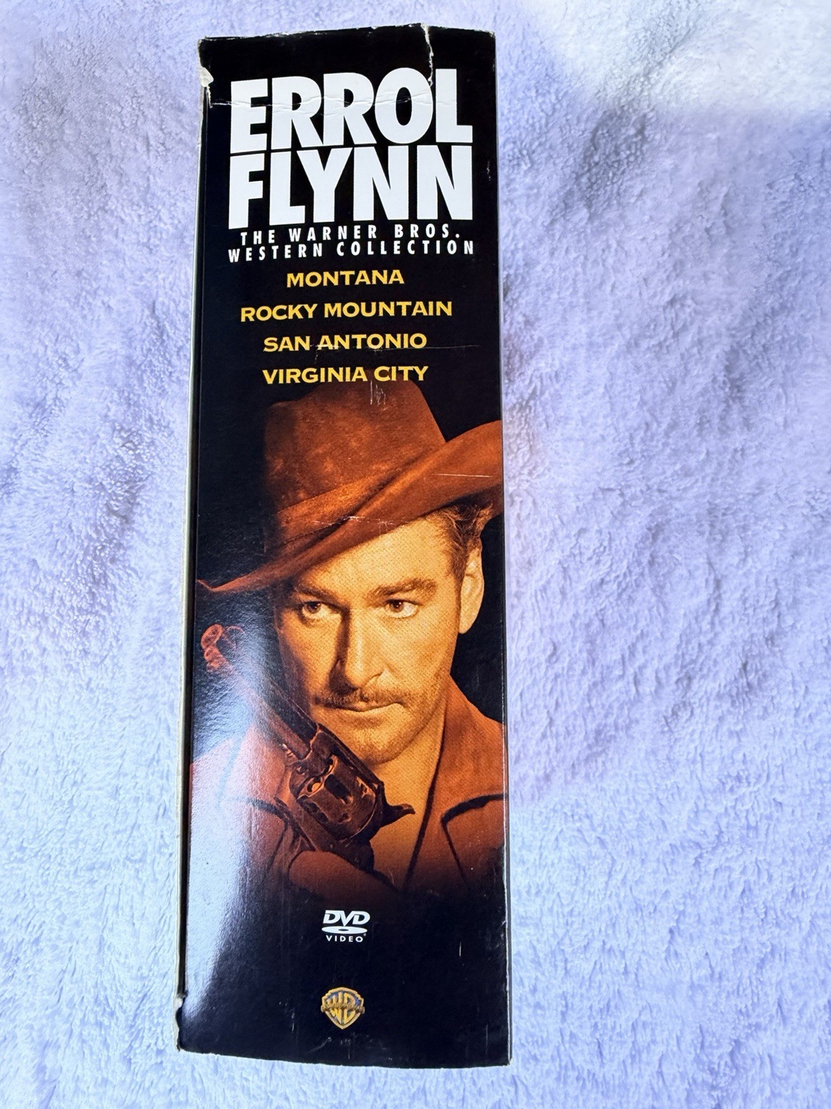 Errol Flynn The Warner Bros Westerns Collection 4-Disc DVD Box Set