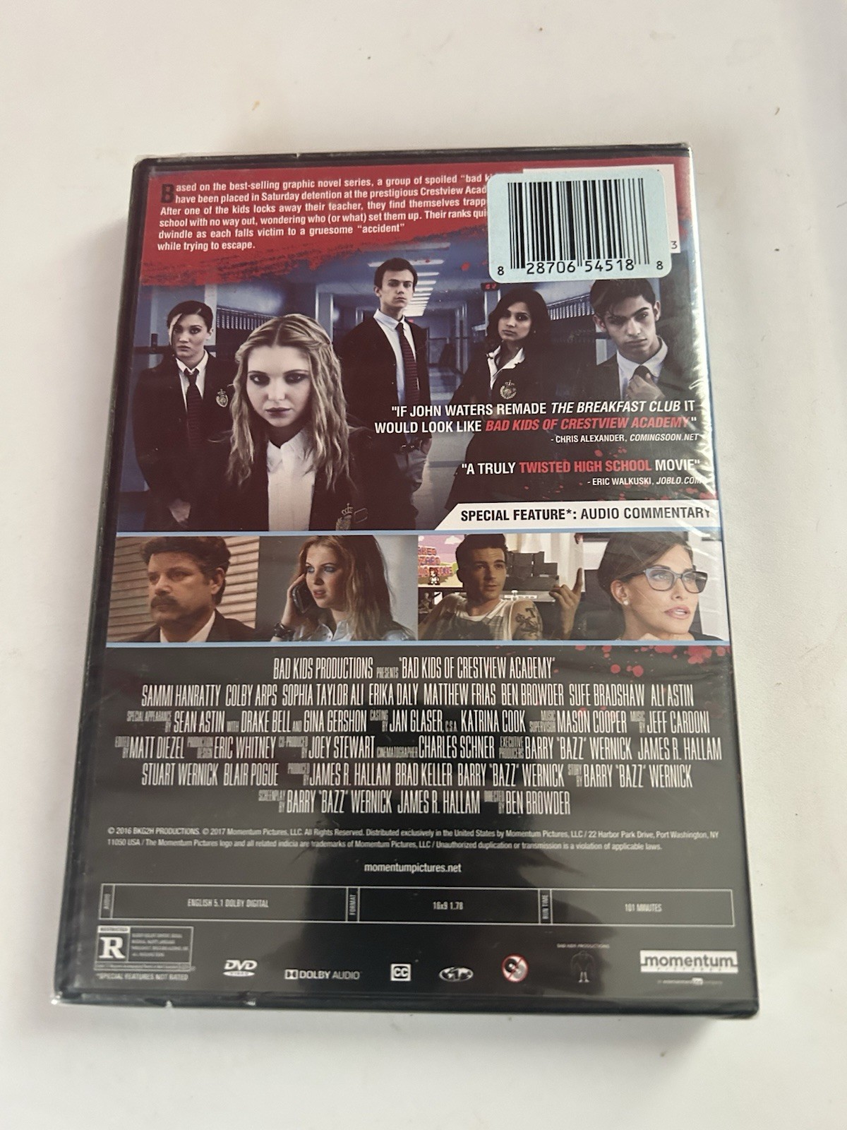 Bad Kids of Crestview Academy! 2016 DVD! Brand New! Free Shipping!