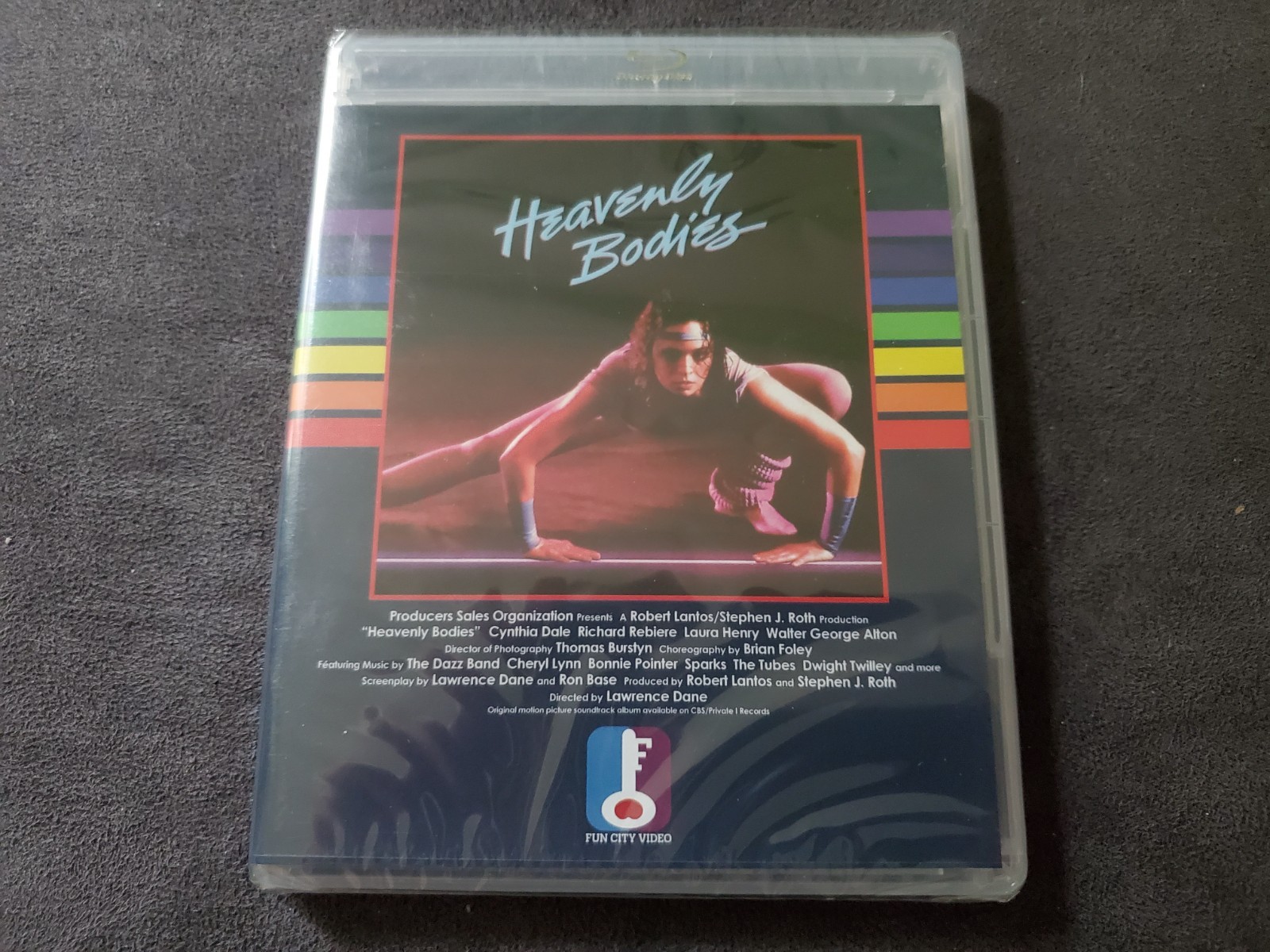 Heavenly Bodies Blu-ray, 1984, Fun City Editions, New, Sealed, Free Shipping