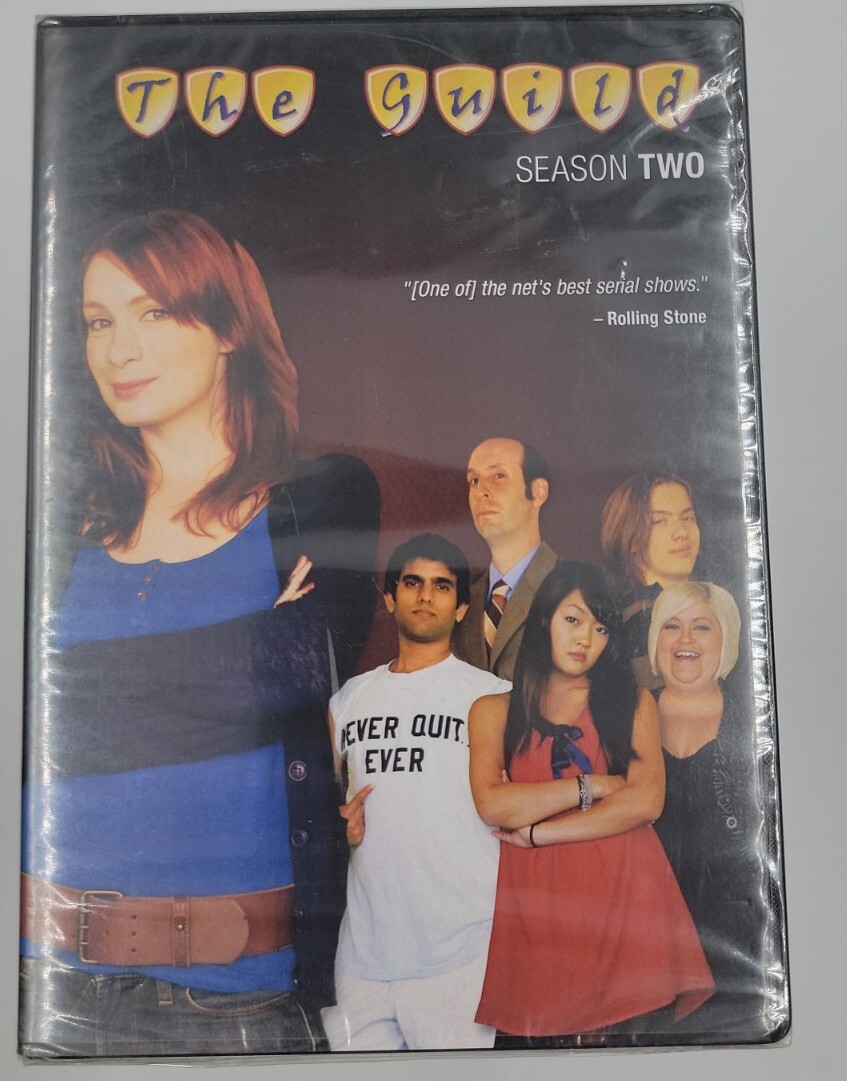 The Guild Season Two (DVD 2009)Felicia Day, 12 Episodes Brand New Factory Sealed