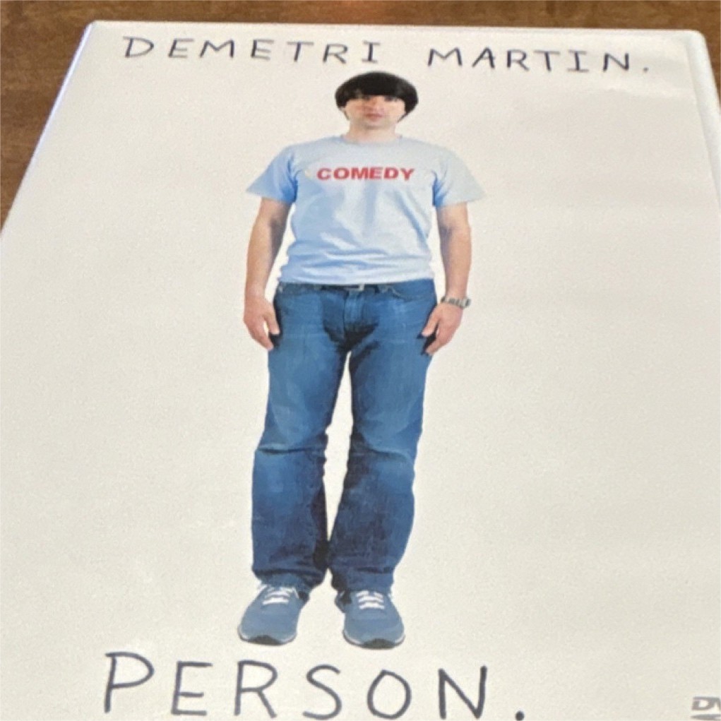 Comedy Central Demetri Martin. Person. Stand-Up Comedy DVD 2007 Deleted Scenes