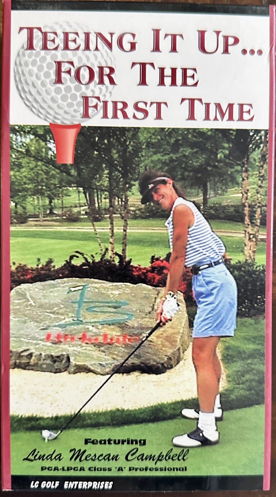 Teeing It Up For The First Time V.1 Fraturing Linda Mescan Campbell 1999 VHS